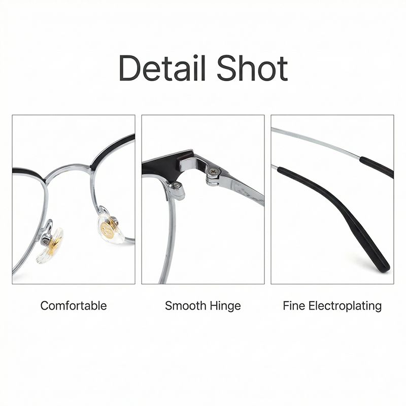 LevelNine S83740 Monturas de gafas de metal00011 