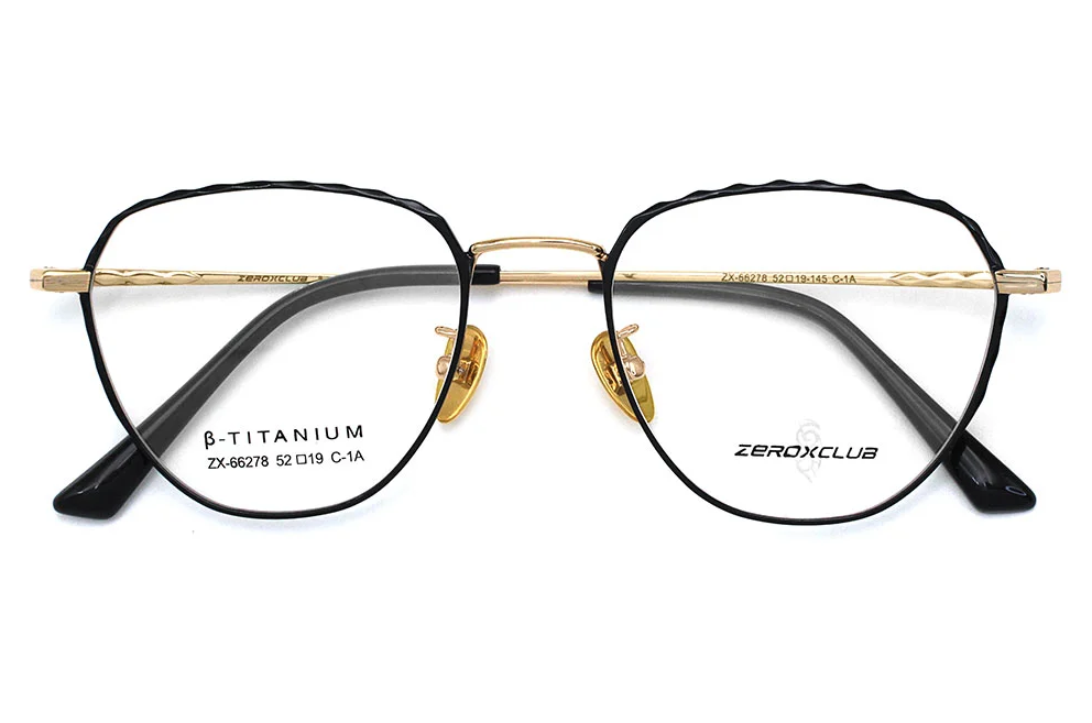 Venta al por mayor Montura de gafas de titanio 66278