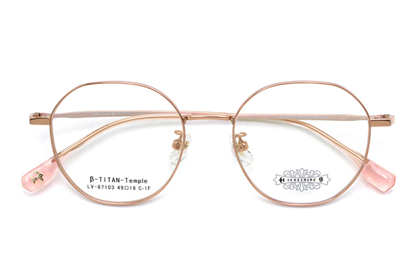 Venta al por mayor Marco de gafas de titanio 87103