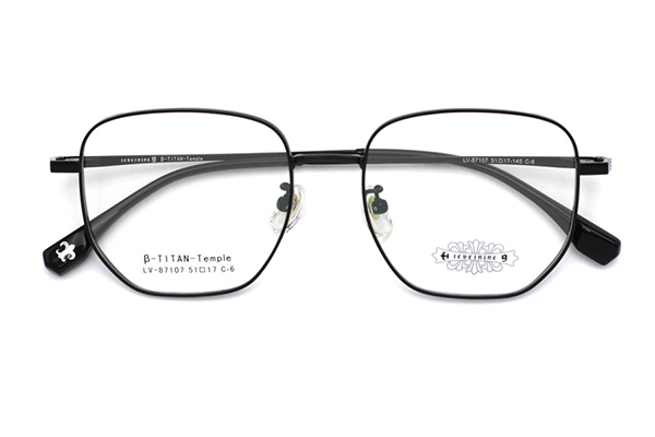 Venta al por mayor Monturas de gafas de titanio 87107