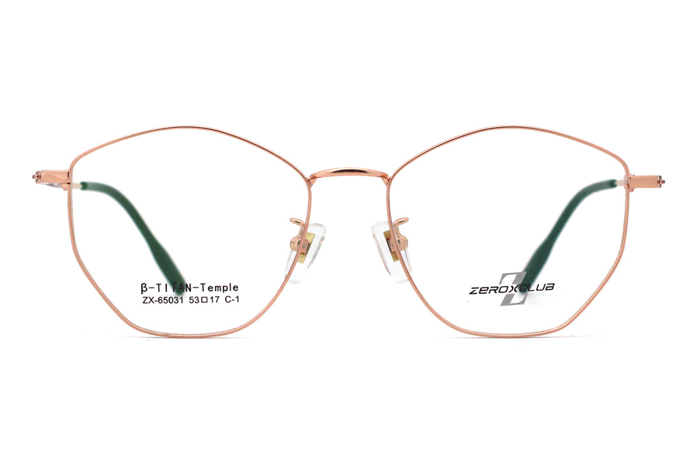 Venta al por mayor Monturas de gafas de titanio 65031