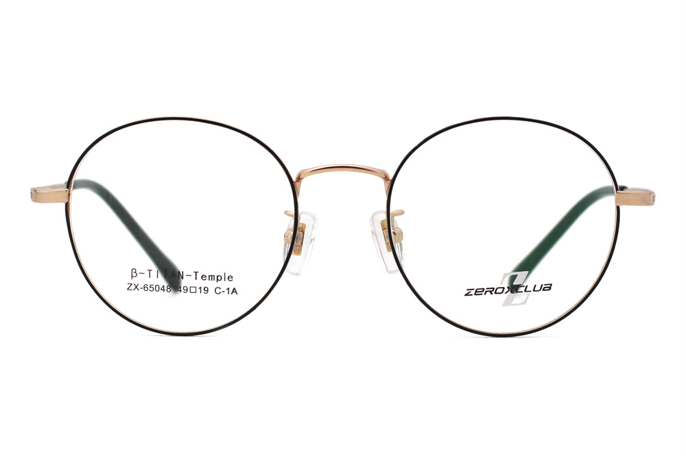 Venta al por mayor Monturas de gafas de titanio 65048