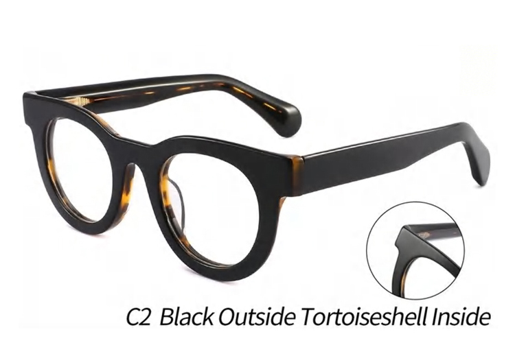 Marcos de gafas de acetato al por mayor YD1169