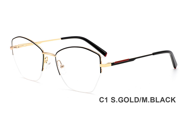 Venta al por mayor Marcos de gafas de metal H8341B