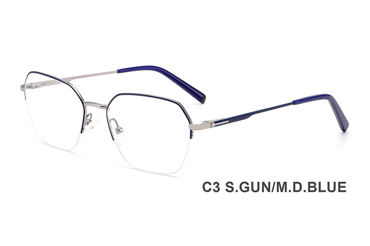 Venta al por mayor Marcos de gafas de metal H8340A