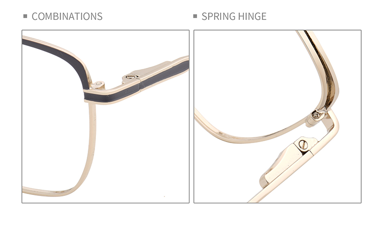 Gafas con montura de alambre vintage