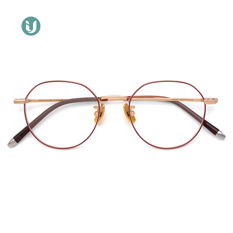 Venta al por mayor Monturas de gafas de titanio 66327