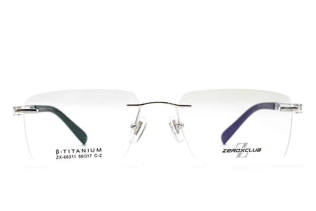 Monturas de gafas de titanio sin montura para gafas 66311
