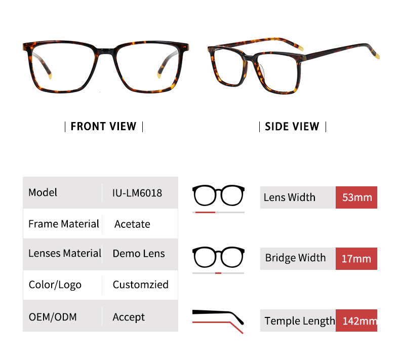 Gafas con montura_detials