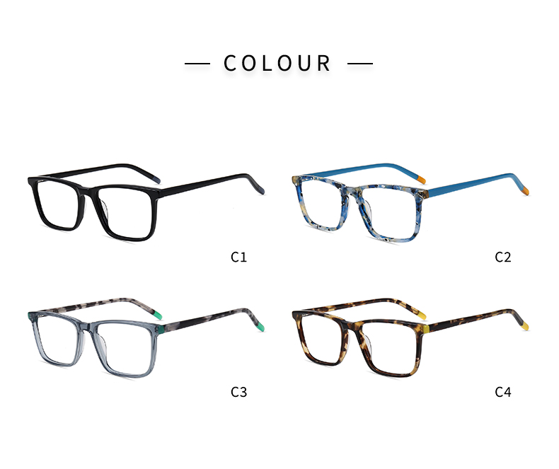 Marco de gafas de moda_color