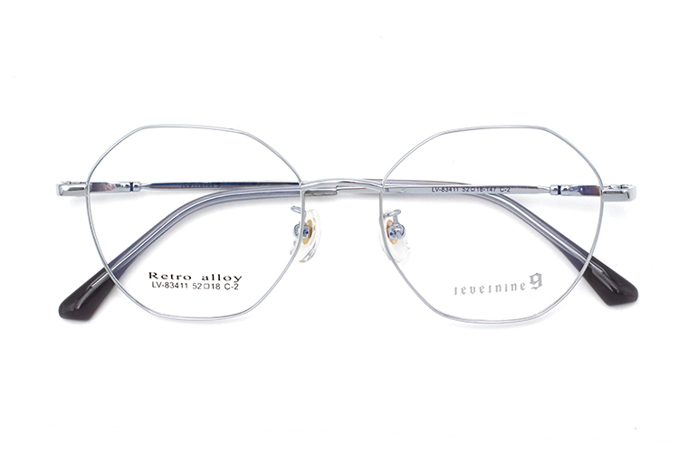 Monturas &oacute;pticas de metal - Plata