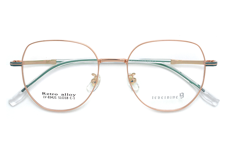 Marcos &oacute;pticos de moda -Oro