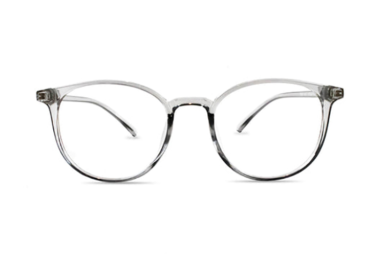 Gafas con montura transparente TR90.