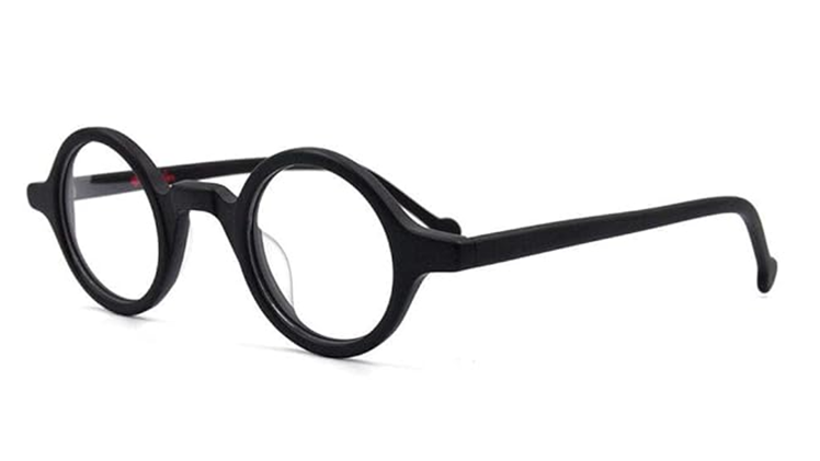 Monturas redondas de gafas de acetato