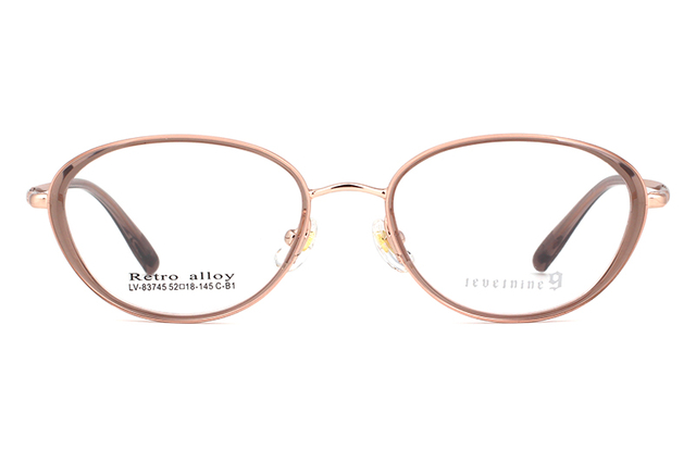 Venta al por mayor Monturas de gafas de metal Levelnine 83745