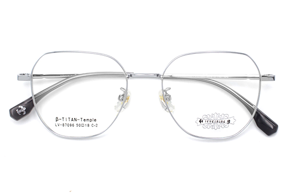 Venta al por mayor Montura de gafas de titanio 87096