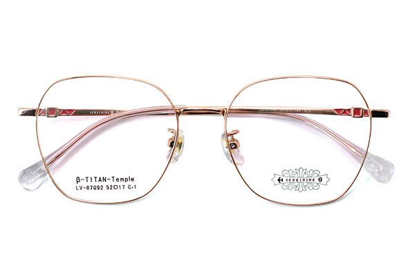 Hombres Mujeres Titanio Metal Gafas Gafas Marcos 87092