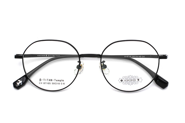 Venta al por mayor Monturas de gafas de titanio 87105