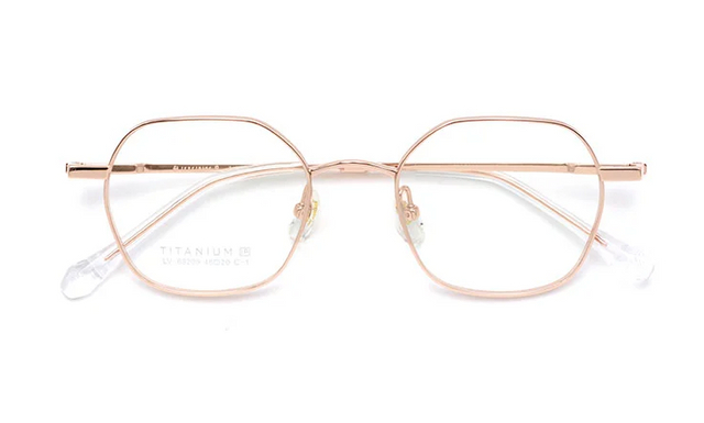 Venta al por mayor Marco de gafas de titanio 88205