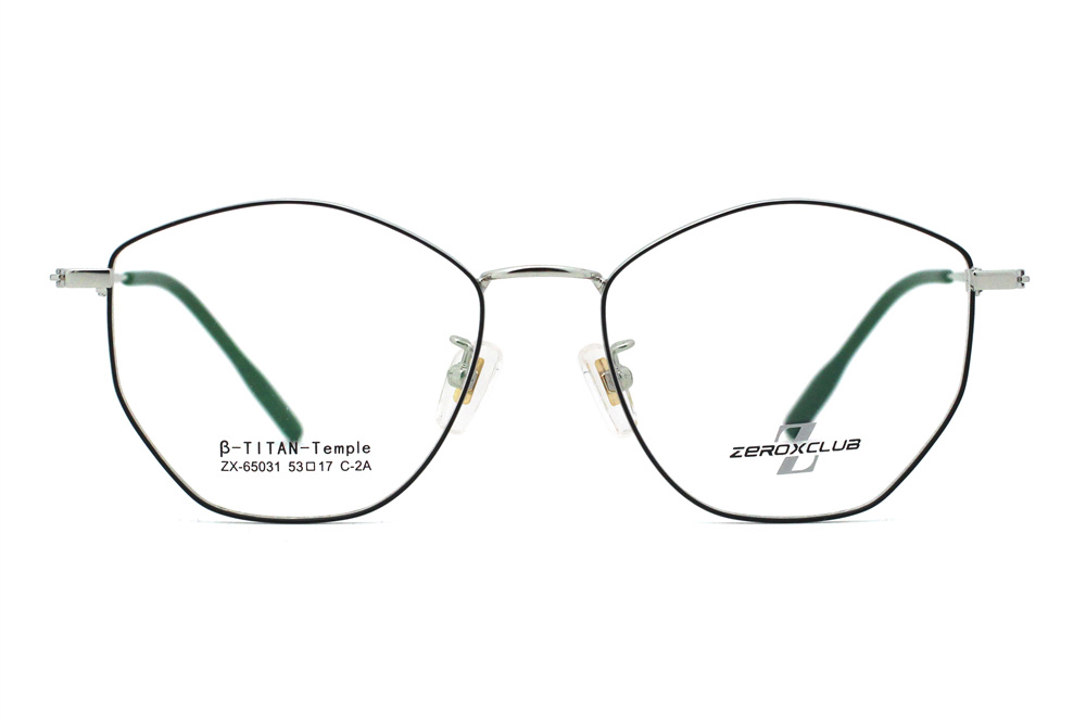 Venta al por mayor Monturas de gafas de titanio 65031