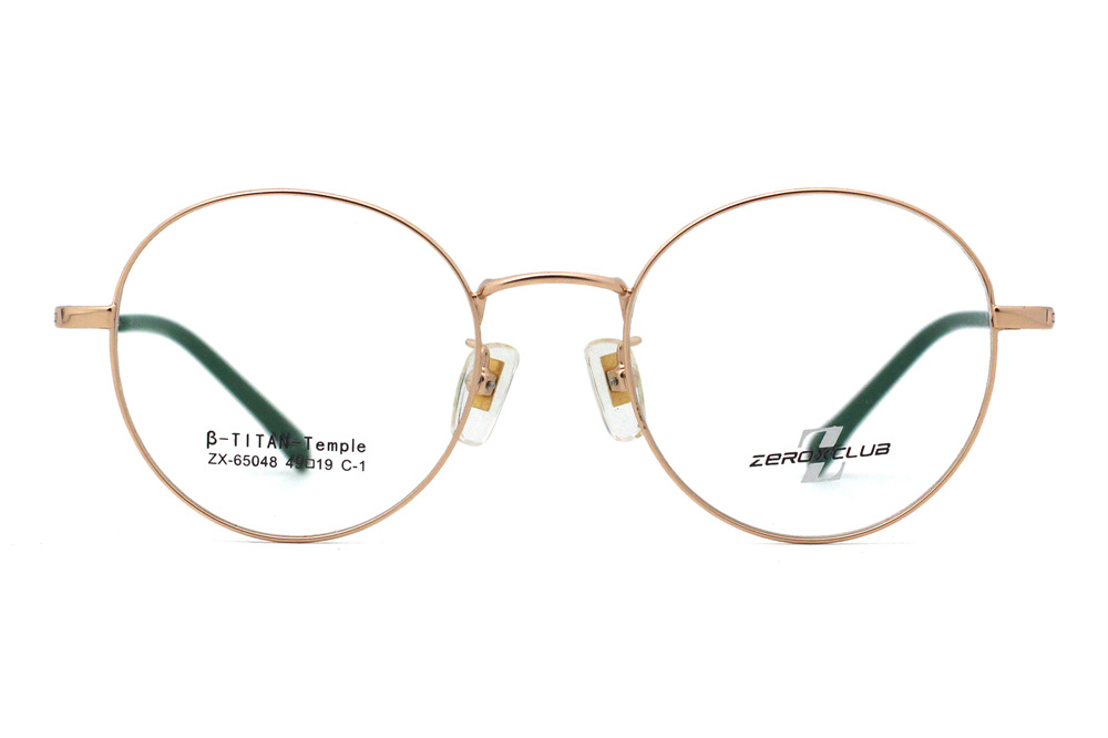 Venta al por mayor Monturas de gafas de titanio 65048