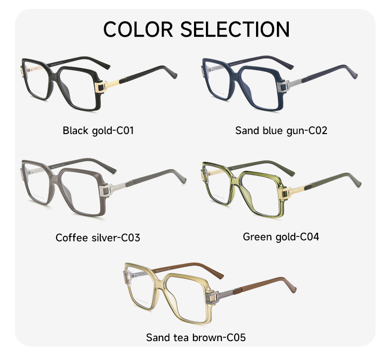 Marcos &oacute;pticos de gran tama&ntilde;o_color