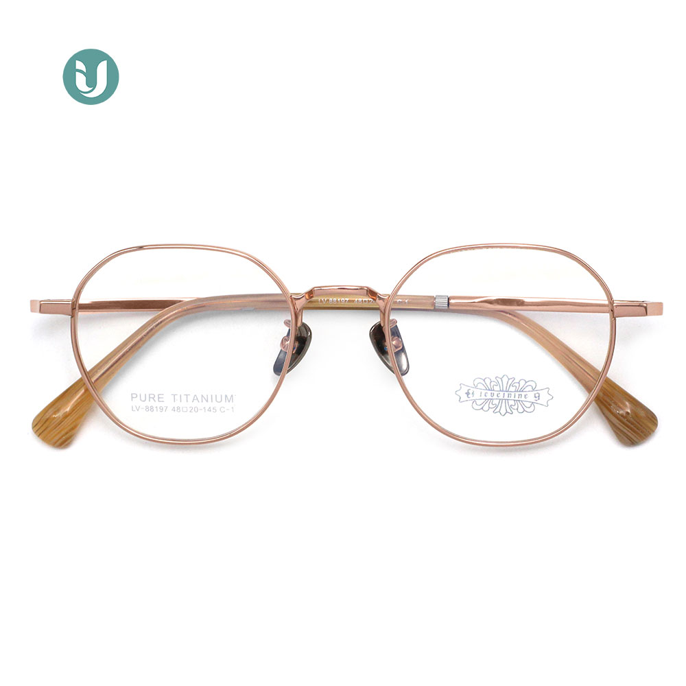 Venta al por mayor Monturas de gafas de titanio 88197