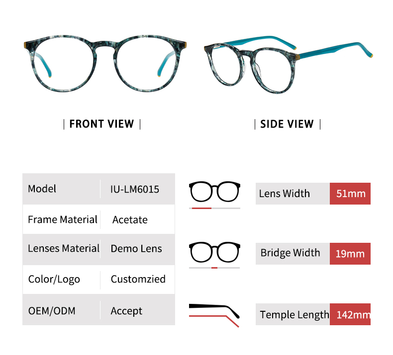 Monturas de gafas redondas_detials