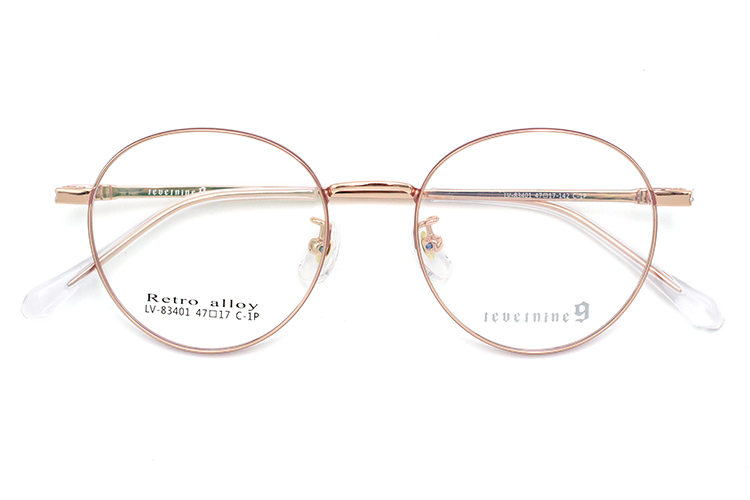 Monturas de lentes de metal - Oro rosa