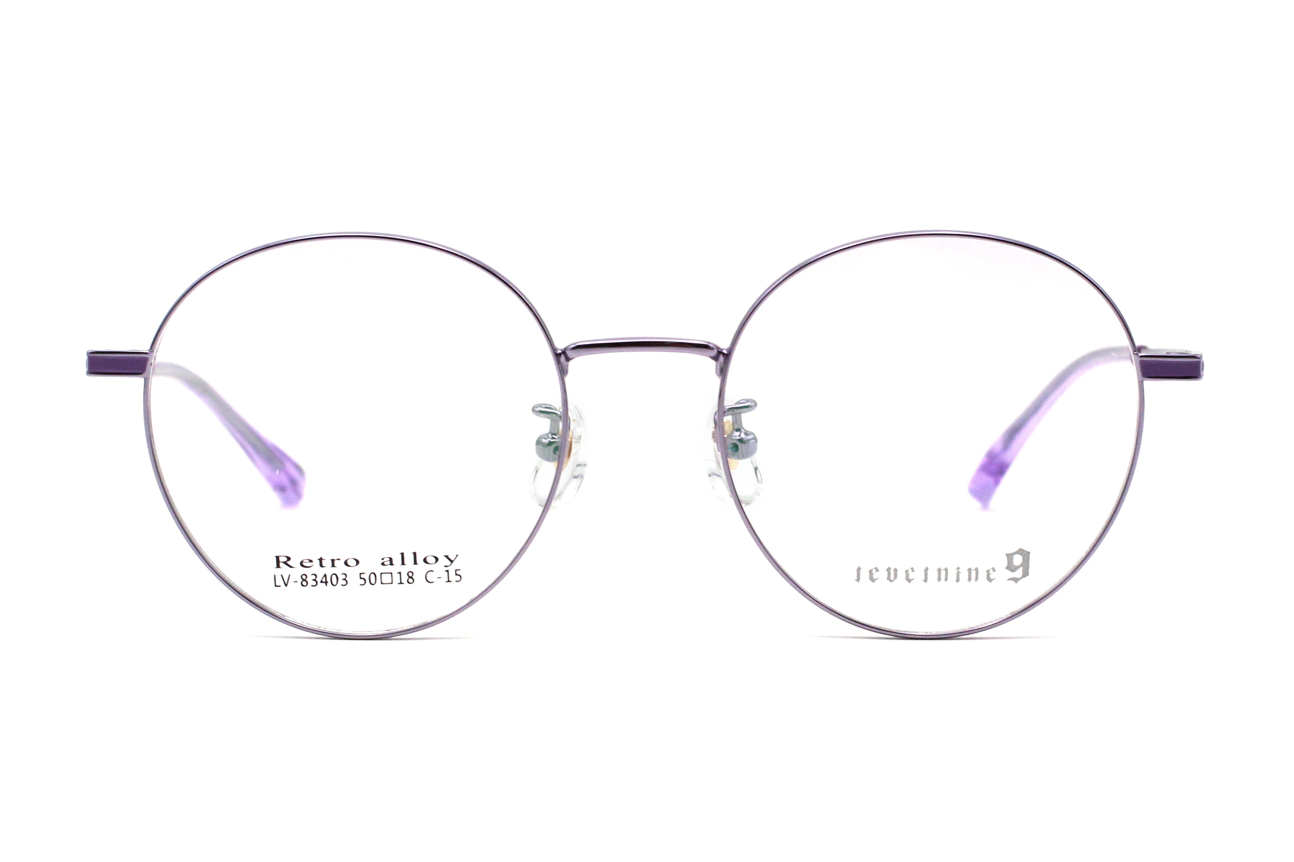 Venta al por mayor Marcos de gafas de metal 83403