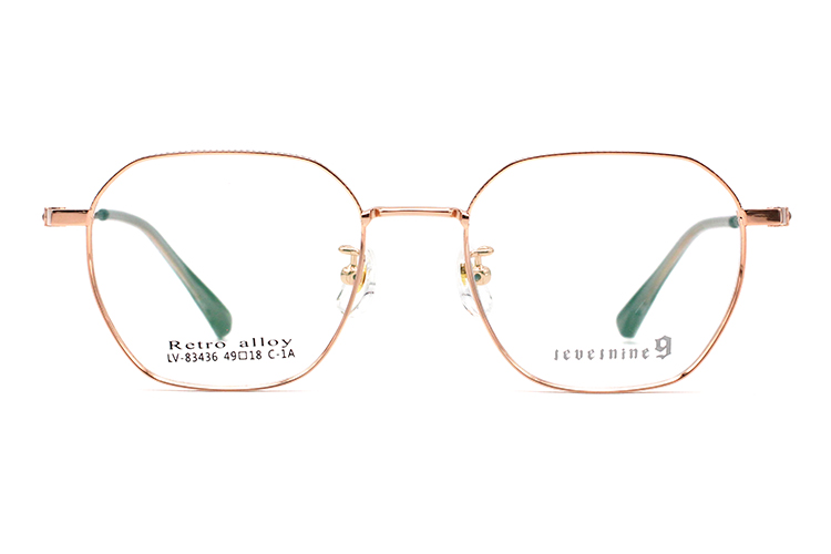 Venta al por mayor Marcos de gafas de metal 83436