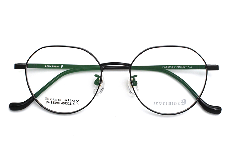 Anteojos circulares - Negro