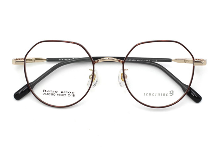 Anteojos de metal - Rojo