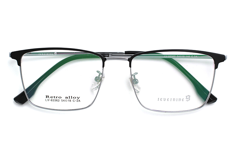 Montura Hombre Chasma - Plata y Negro