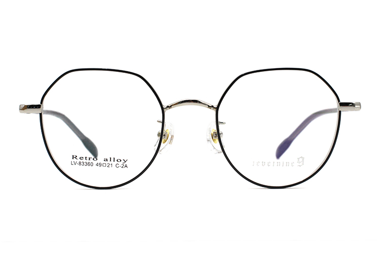 Monturas de gafas de metal al por mayor 83360