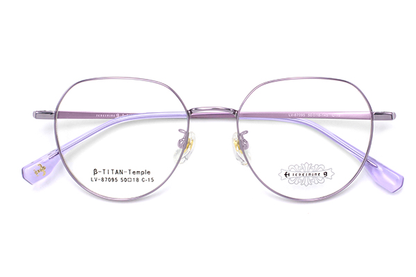 Venta al por mayor Monturas de gafas de titanio 87095