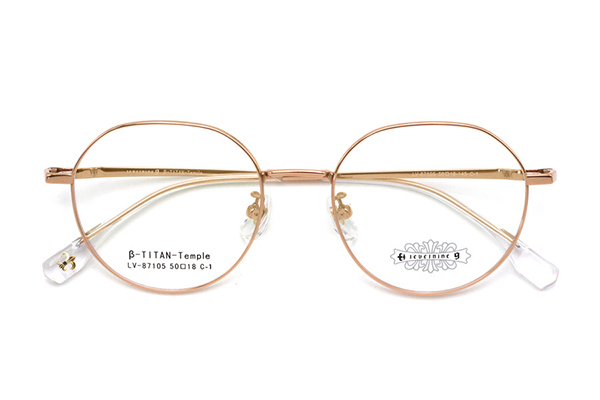 Venta al por mayor Monturas de gafas de titanio 87105