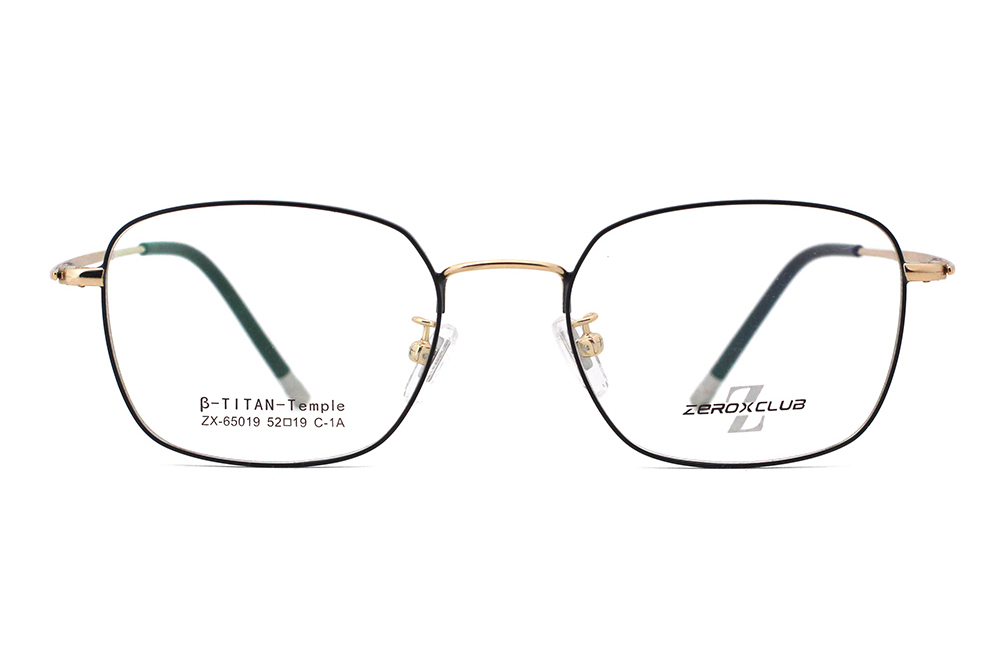 Venta al por mayor Marco de gafas de titanio 65019