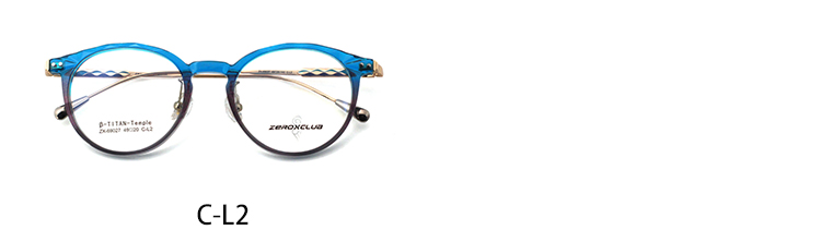 Monturas de gafas redondas de pl&aacute;stico 69027_03