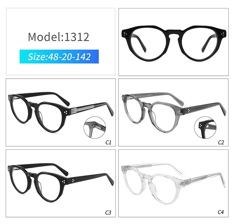 FG1312- Monturas de gafas con estilo