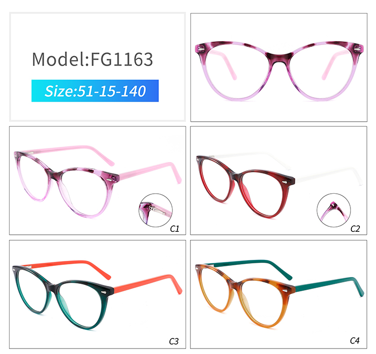 Gafas &oacute;pticas de acetato FG1163