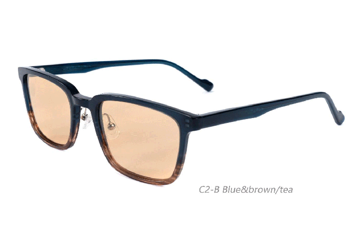 Gafas de sol de acetato-BAF5012PS