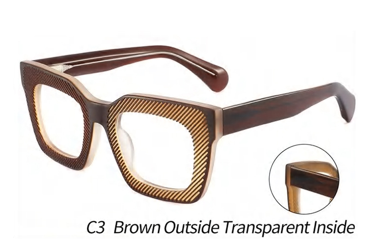 Marcos de gafas de acetato al por mayor YD1168