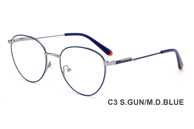 Venta al por mayor Marcos de gafas de metal H8334A