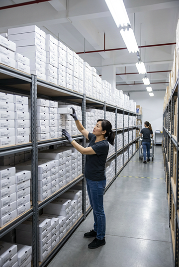 Almacén de gafas IU