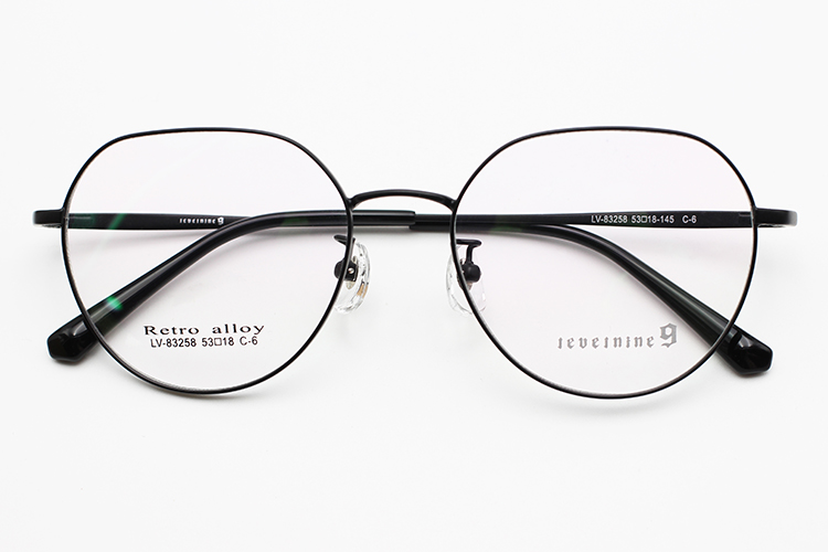 Montura de gafas de metal de dise&ntilde;o_C6