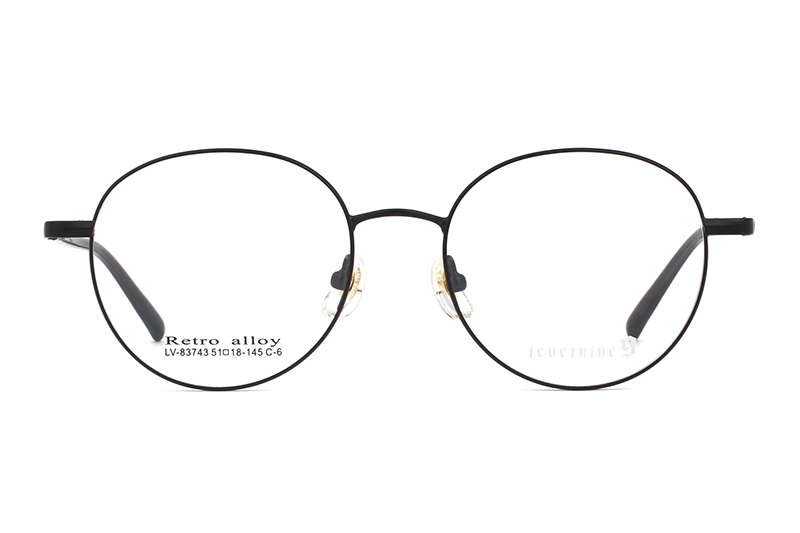 Venta al por mayor Monturas de gafas de metal Levelnine 83743