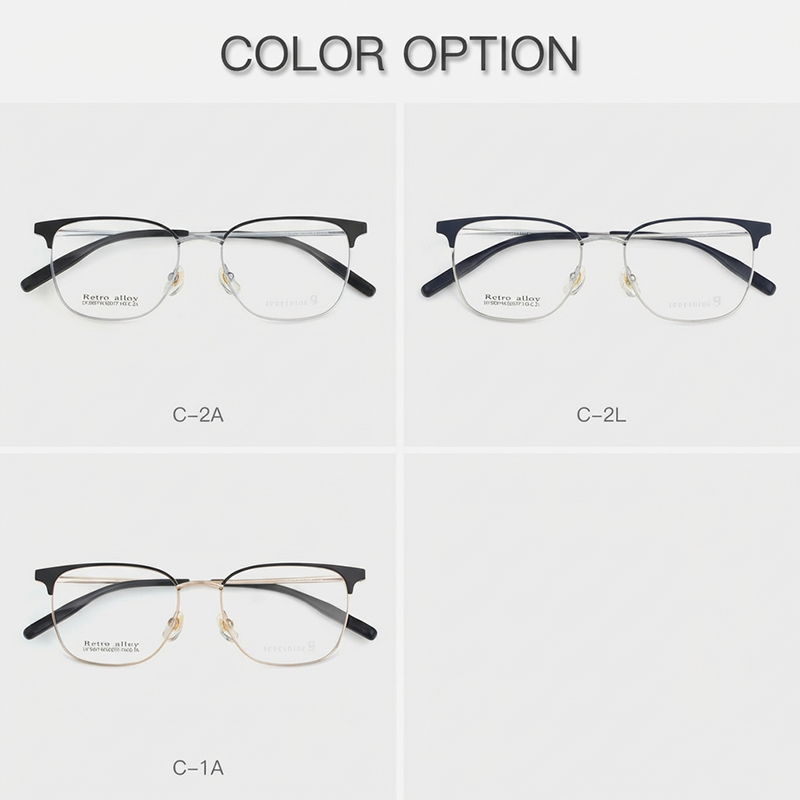 LevelNine S83740 Monturas de gafas de metal00013 