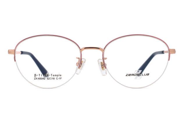 Venta al por mayor Monturas de gafas de titanio 65042