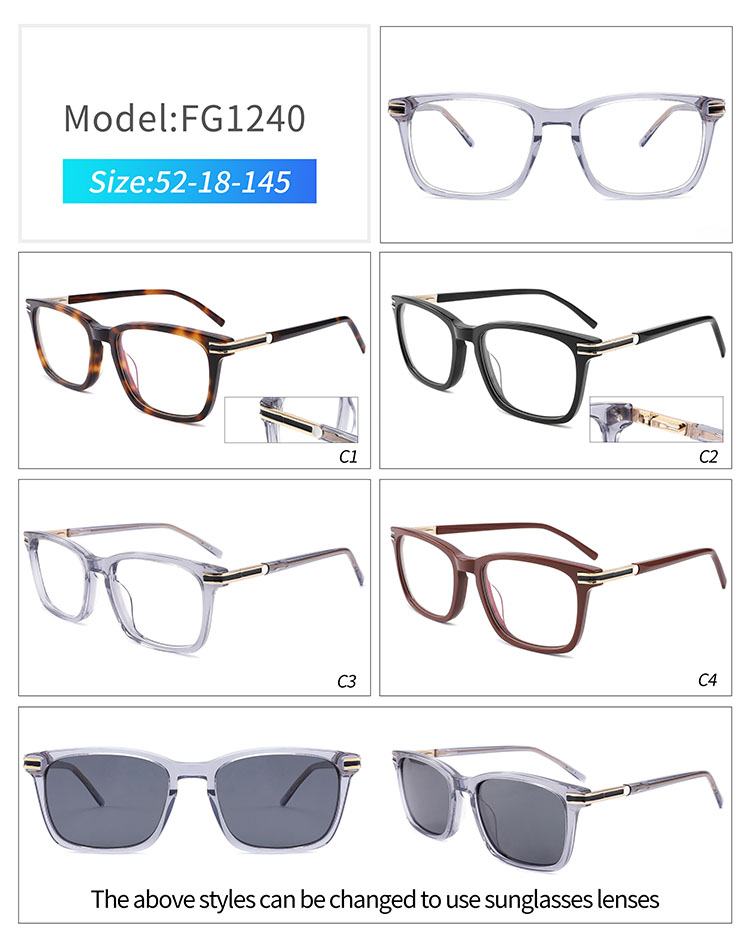 FG1240 - monturas &oacute;pticas de acetato